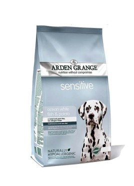 Arden Grange Sensitive Ocean White Fish & Potato Dog Food 12kg